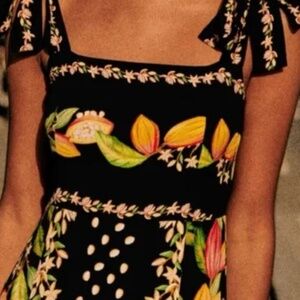 Sezane Dorotha Dress - Sézane X Farm Rio Paraiso De Cacau - Size 2